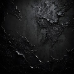 Black wall. Background with black cement texture.