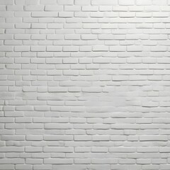 Obraz premium White brick wall. Background with white brick texture. Image AI.