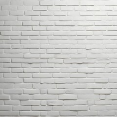 Obraz premium White brick wall. Background with white brick texture. Image AI.