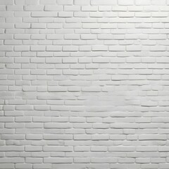 Fototapeta premium White brick wall. Background with white brick texture. Image AI.