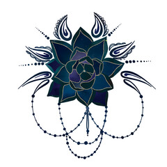 Mandala illustration. Mandala for yoga illustration, design for yoga mats.
