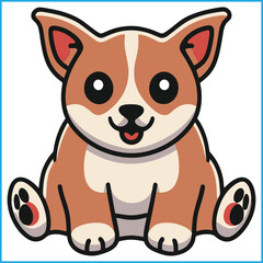 Obraz premium cute Charlie vector illustration 