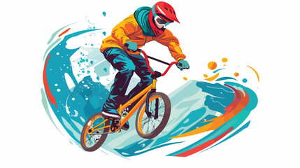 Extreme sport design vector illustration eps10 graph