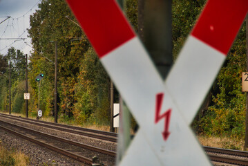 Bahnübergang- Symbolbild