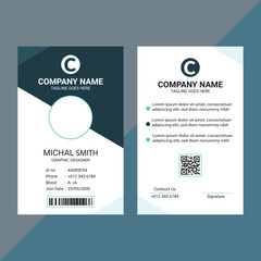 Corporate Id Card design, Educational ID Card design, creative, Professional.  