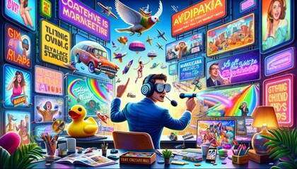 The Creative Circus: A Marketer's Whirlwind of Whimsy