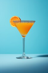 Minimalistic trendy photo of cocktail - 750210093