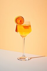 Minimalistic trendy photo of cocktail - 750210231