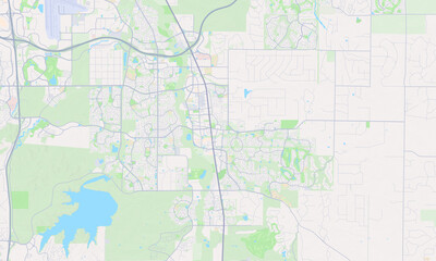 Parker Colorado Map, Detailed Map of Parker Colorado