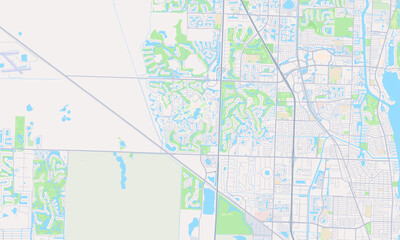 Palm Beach Gardens Florida Map, Detailed Map of Palm Beach Gardens Florida