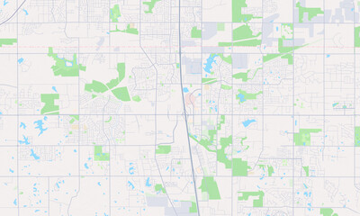 Southaven Mississippi Map, Detailed Map of Southaven Mississippi