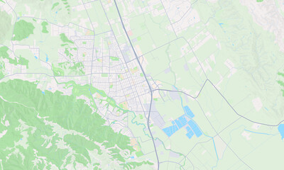 Gilroy California Map, Detailed Map of Gilroy California