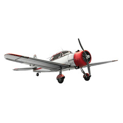 Magnificent Airplane Model Kit isolated on white background