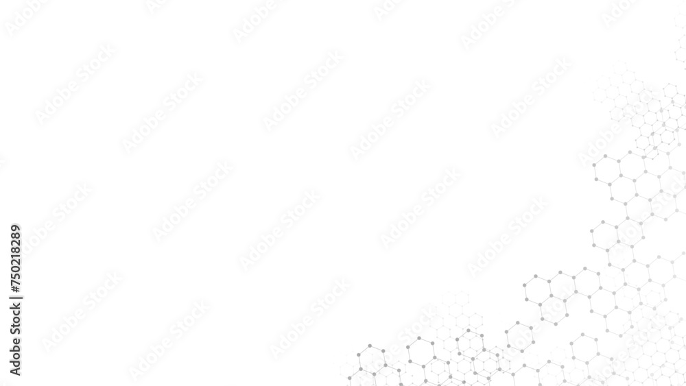 Poster Science abstract background. Abstract technology background with copy space.