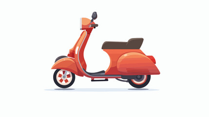Scooter icon on a white background vector illustrati