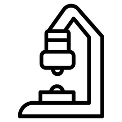 lab microscope icon