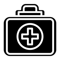 Medical Kit Icon Vector - Sign or Symbol