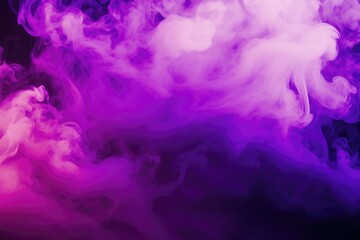 steamy mist scarey dust colours magic zapped effect curve violet halloween dark pattern fog steam Purple texture abstract smoke swirl aura smoke smog background ambience para fume haze purple smoky - obrazy, fototapety, plakaty