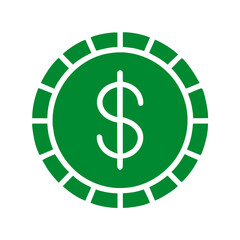 dollar sign icon	