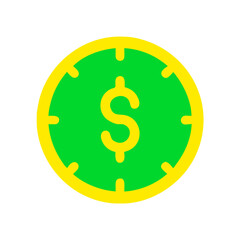Obraz premium dollar sign icon 