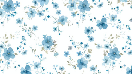 Vintage floral background. Floral pattern with small