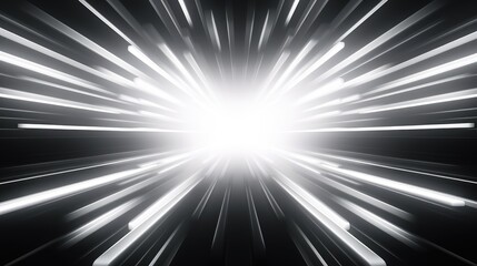 Dynamic Black and White Light Streaks