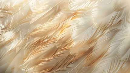Abwaschbare Fototapete Birds different color feather texture wallpaper background © Irina