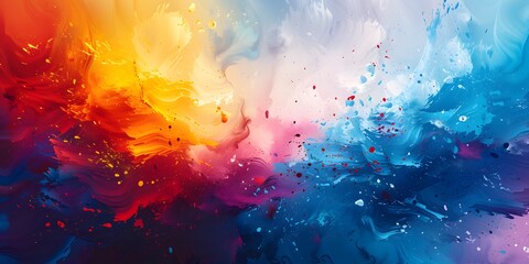 abstract colorful painting texture background