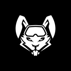 Cool Rabbit Logo Design Templates