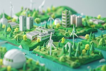 Integrate eco-friendly and green elements into your business model, showcasing a dedication to sustainable practices and environmental stewardship.

