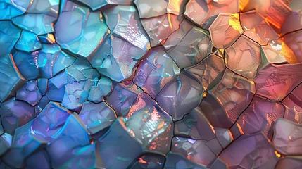 Keuken spatwand met foto Opal stone texture abstract concept wallpaper background © Irina