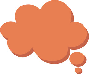 Speech Bubble Sky Shape