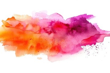 An energetic splash of pink and bluewatercolor  brush strokes conveys motion and emotion, perfect for expressive modern art or wall art projects, background, banner
