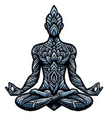 yoga pose, transparent svg