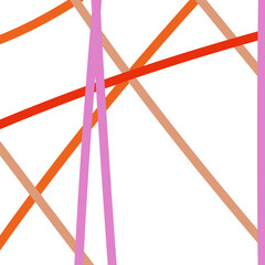 Pink red orange abstract graphic lines backdrop 