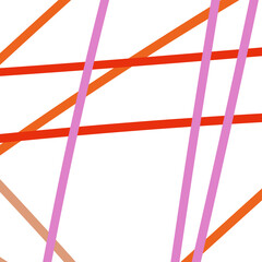 Pink red orange abstract graphic lines backdrop 