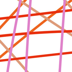 Pink red orange abstract graphic lines backdrop 