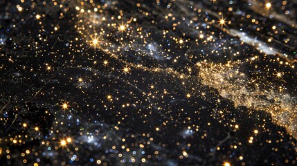 Naklejka premium Shining sparkle magic glitter wallpaper background