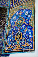 Detail of Mihrab at Kalyan Mosque, Bukhara