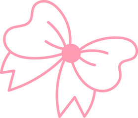 Lined Bow Icon