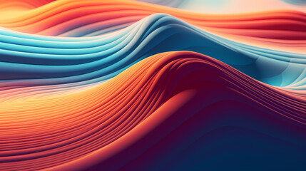 Vector art deco wavy luxury pattern, wavy lines japanese style background