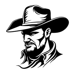 Cowboy Mascot Logo Design