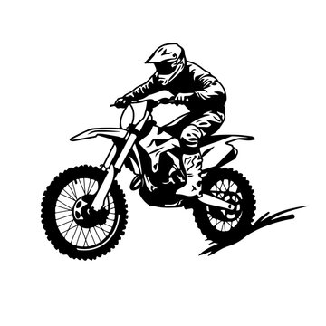 Dirt Bike Design Logo Design