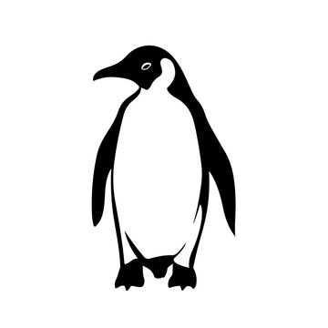 Emperor Penguin Logo Design