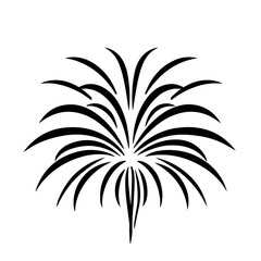 Fototapeta na wymiar Fireworks Logo Design
