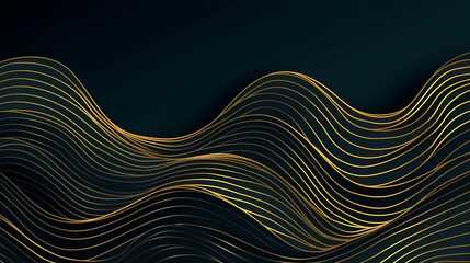 Line wave pattern on background