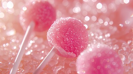 Sugar candy sweet colorful food concept wallpaper background - obrazy, fototapety, plakaty