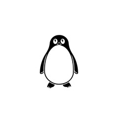 Happy cartoon penguin Logo Design