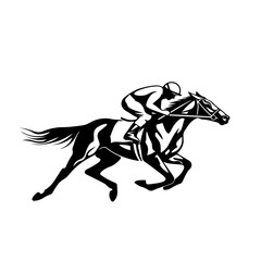 Horse Racing Logo Design