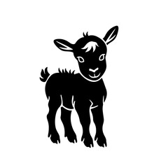 Pygmy Goat Baby Logo Design